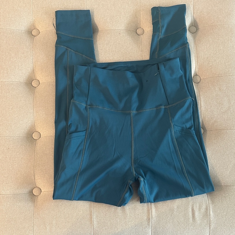 Kay Unger Deep Blue Yoga Pants